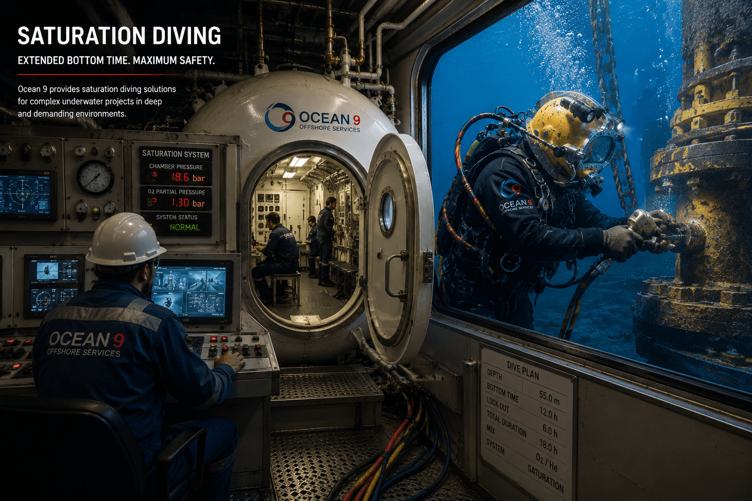 Saturation Diving