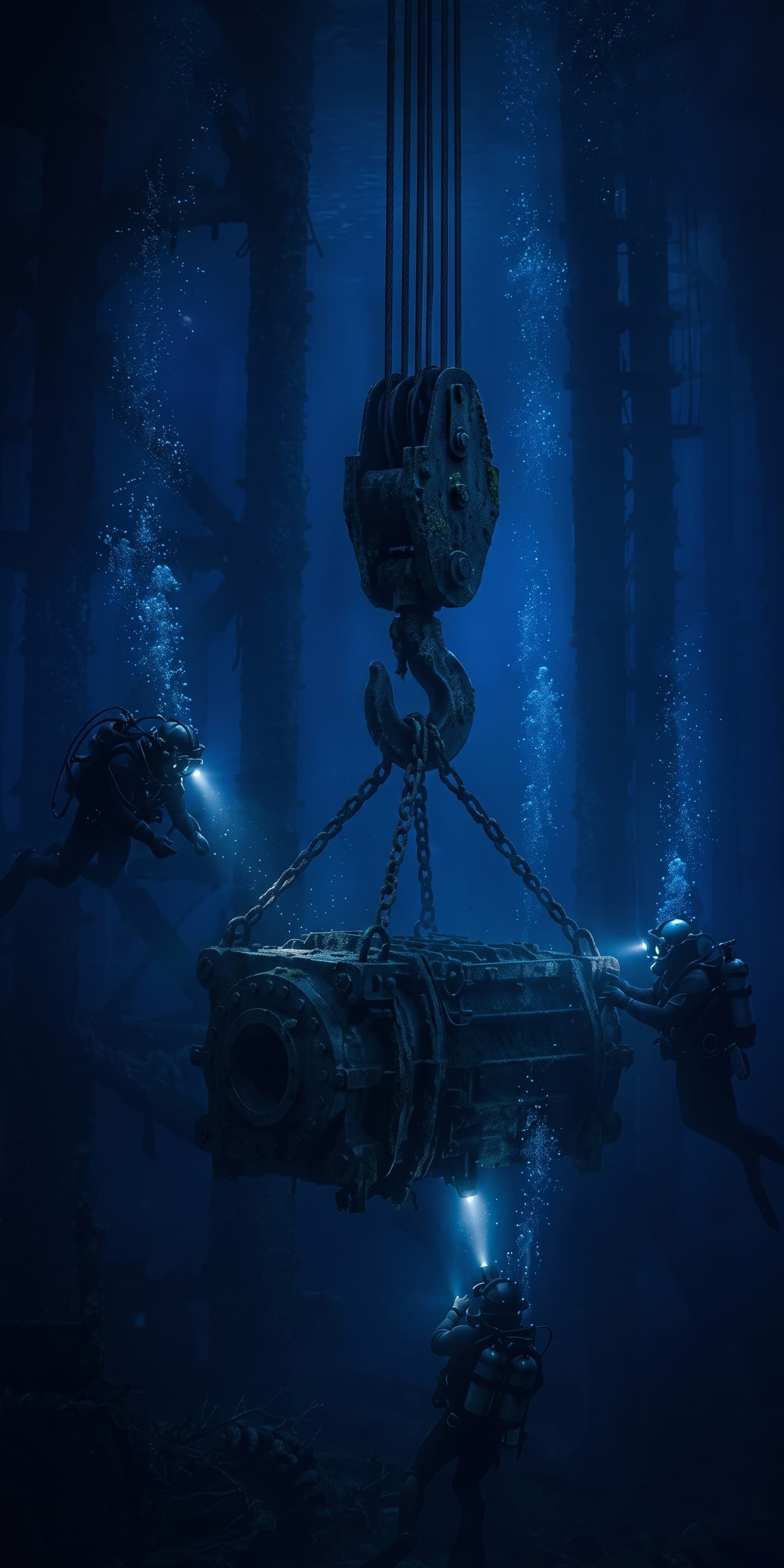 Ocean 9 Work History to Contact Form Background