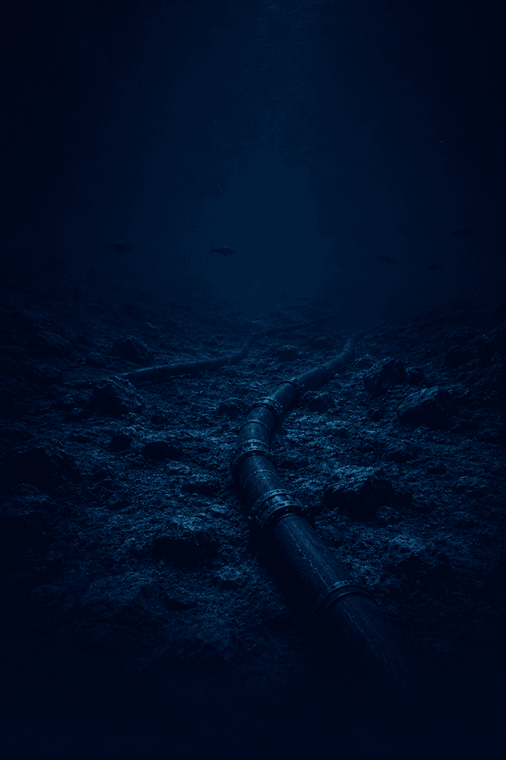 Ocean Seabed Footer Background