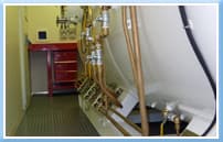 Chamber Interior Piping & Valves