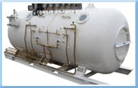 Horizontal Hyperbaric Skid Unit